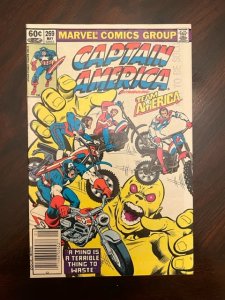 Captain America #269 Newsstand Edition (1982) - NM