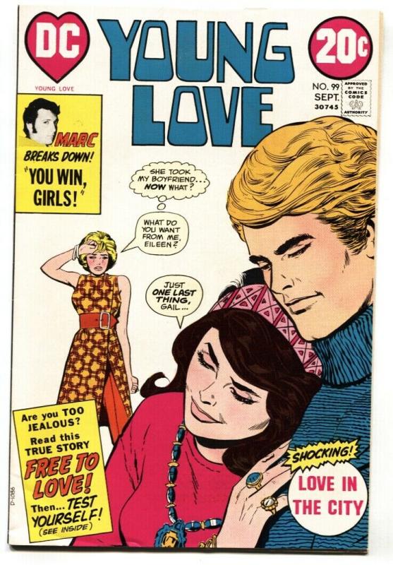 YOUNG LOVE #99 comic book-DC ROMANCE HIGH GRADE VF-