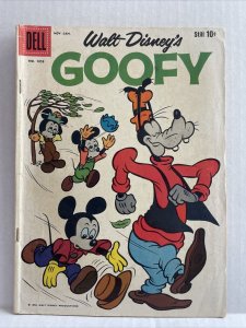 Walt Disney’s Goofy #1053 Four Color Art Back Cover