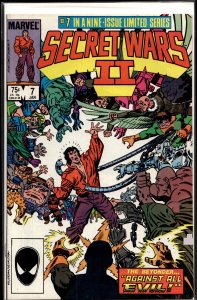 Secret Wars II #7 (1986) Spider-Man