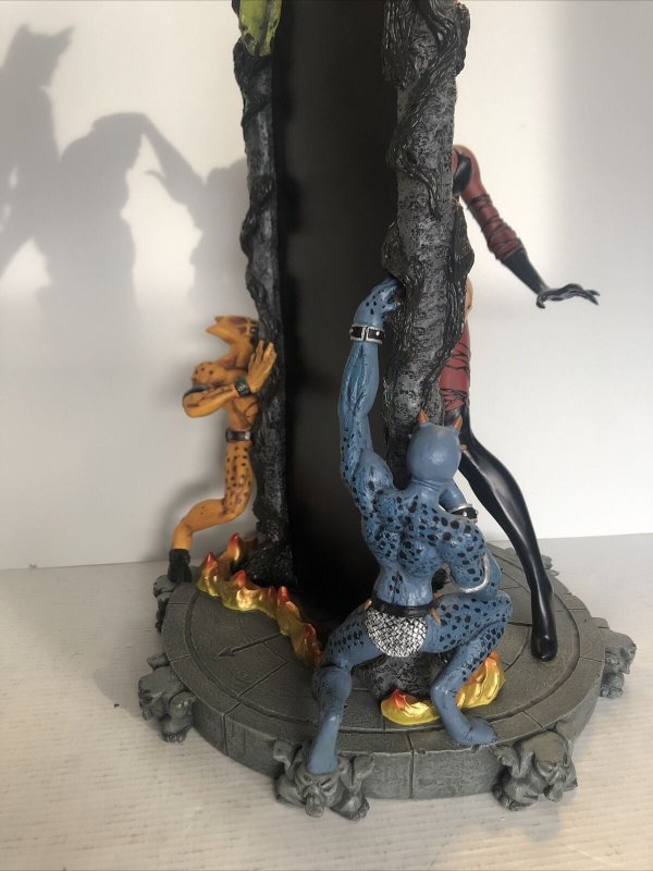 Lady Demon(2000) In Her Mirror Resin Statue| Eternal Toys|Chaos Comics| Not Used 699788201053