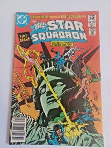 All star Squadron #5 newssatnd - Canadian Price Variant - 1982 - VF