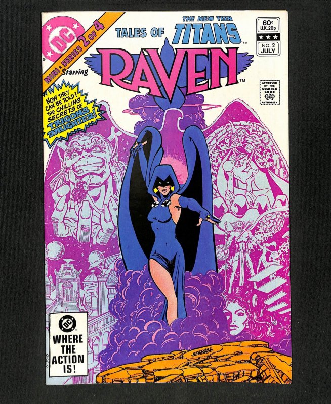 Tales of the New Teen Titans #2 Raven!