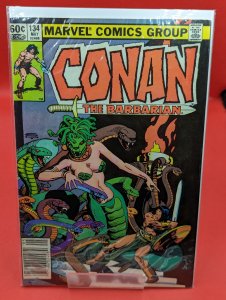 Conan the Barbarian #134 Newsstand Edition (1982)