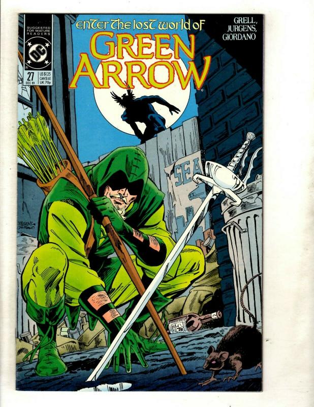 Lot Of 12 Green Arrow DC Comic Books # 18 25 26 27 29 30 31 32 34 35 36 37 JF30