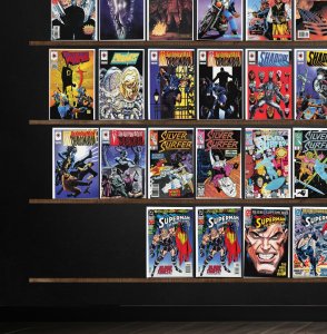 Huge Lot 150+ Comics with Silver Surfer, Shadowman & More!