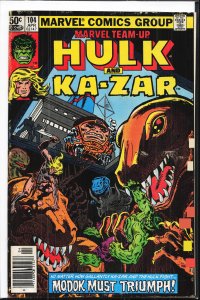 Marvel Team-Up #104 (1981) Hulk