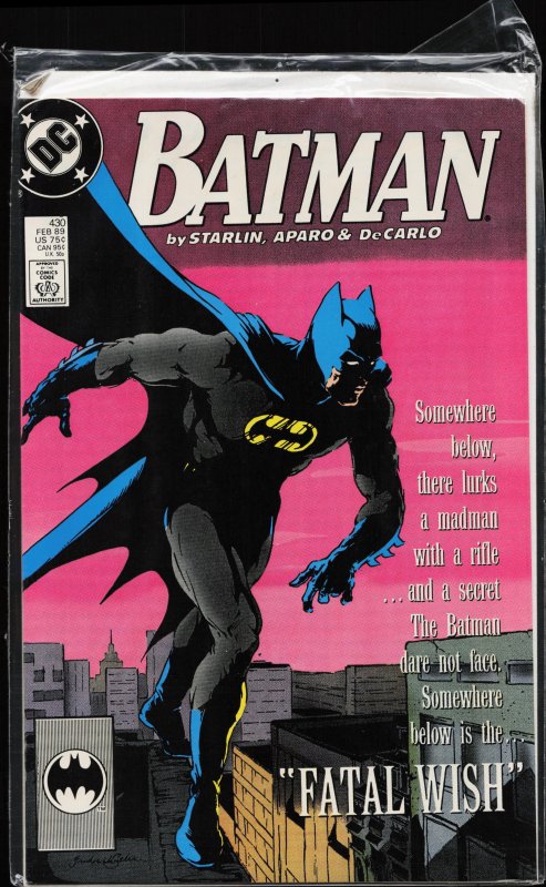 Batman #430 (1989) Batman