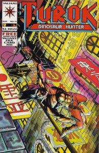 Turok Dinosaur Hunter Volume 1 #11 Valiant Comics With Card May 1994 (VFNM)