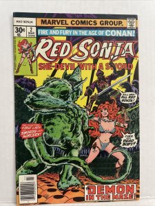 Red Sonja #2 1977 Newsstand