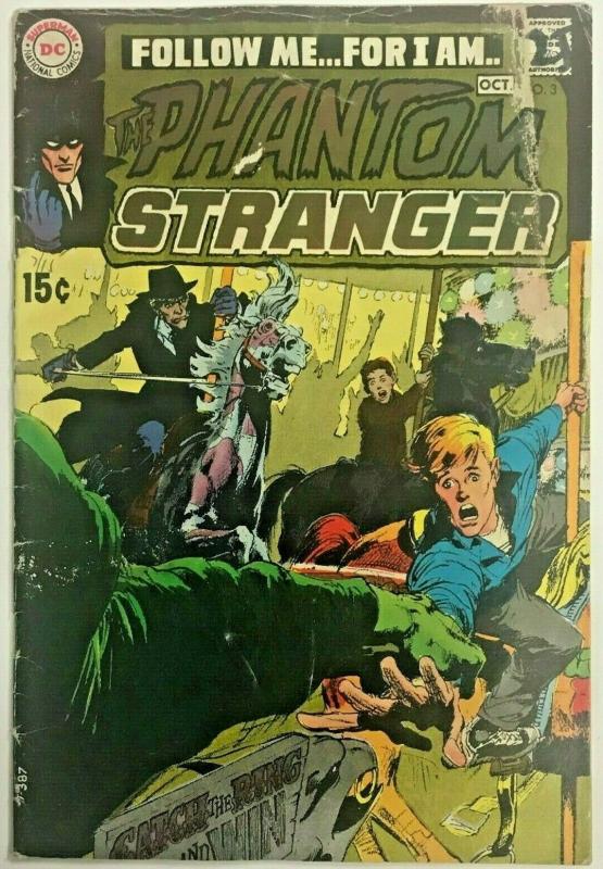 PHANTOM STRANGER#3 VG 1969 DC SILVER AGE COMICS