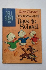 Dell Giant #35 (1960) Huey, Dewey and Louie Back to School VG 4.0