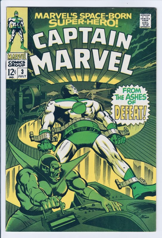 Captain Marvel #3 (1968) VF/NM