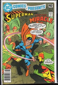 DC Comics Presents #12 Whitman Logo Variant (1979) Mister Miracle