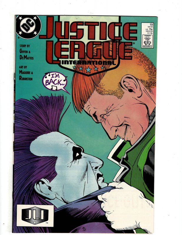 Justice League International #19 (1988) SR38