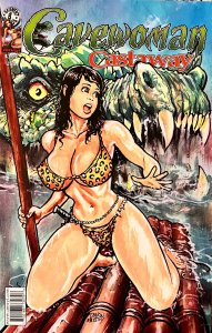 Cavewoman: Castaway (2015) NM Condition