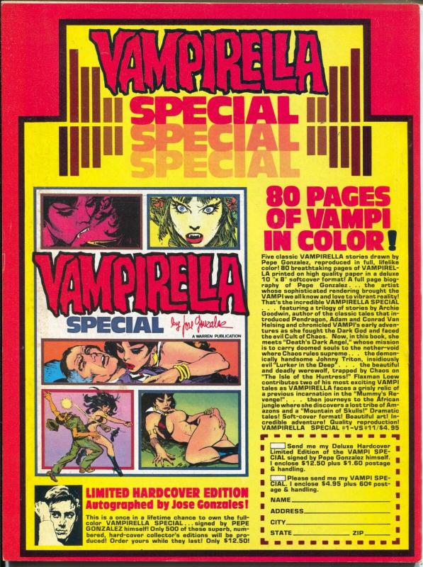 Vampirella #65 1977-Warren-spicy cover-Good Girl Art-VF-