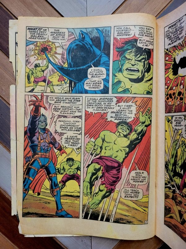 INCREDIBLE HULK #111 2.0 (Marvel 1969) GALAXY MASTER Herb Trimpe Cover & Art