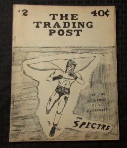 1965 THE TRADING POST #2 Fanzine VG+ Tarzan ERB Human Torch 52 pgs
