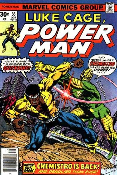 Power Man #36, Fine (Stock photo)