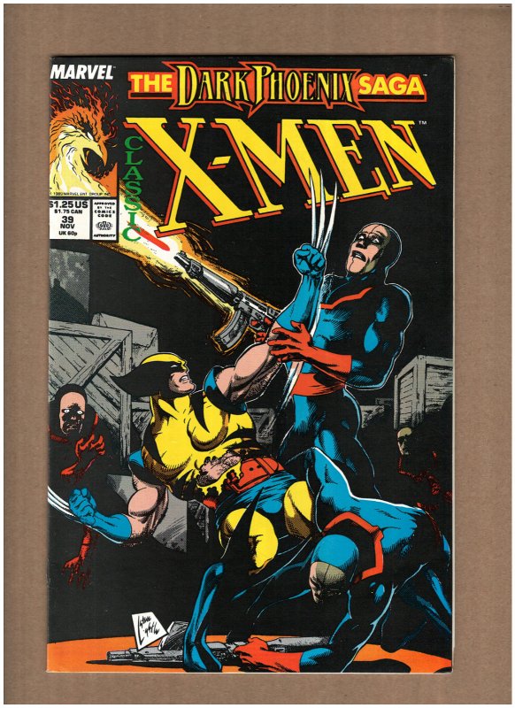 Classic X-Men #39 Marvel 1989 Claremont & John Byrne DARK PHOENIX SAGA NM- 9.2