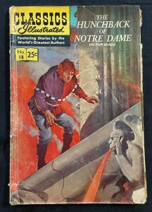 CLASSICS ILLUSTRATED #18 HUNCHBACK OF NOTRE DAME VG 1968