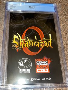 Shahrazad #0, C2E2 J Scott Campbell Virgin Variant Cover, CGC Graded 9.8