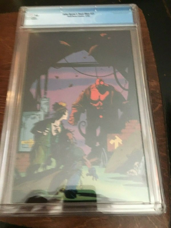 NEXT MEN #21 - CGC 9.8 - 1ST FULL COLOR HELLBOY - DARK HORSE - MODERN AGE KEY