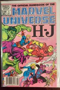 The Official Handbook of the Marvel Universe #5 (1983)