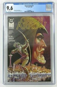 Green Arrow #1 CGC Grade 9.6 Mike Grell DC Comics 1988