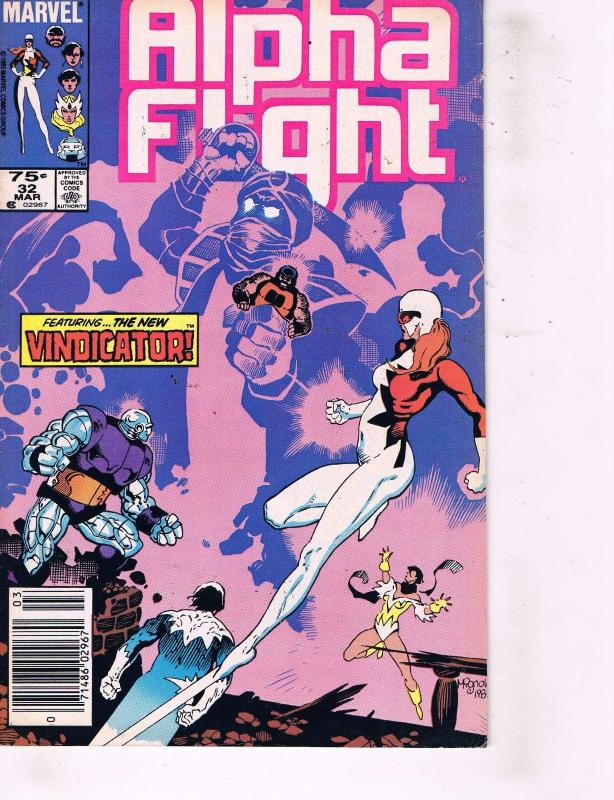 10 Alpha Flight Marvel Comic Books # 32 38 39 40 41 43 44 45 46 47 Wolverine MM4