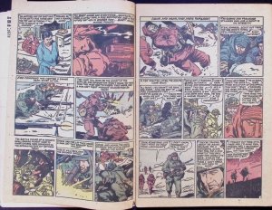 MARINES IN ACTION Comic Issue 22 — Very Rare HTF — 1958 Warwick Pub Silver Age