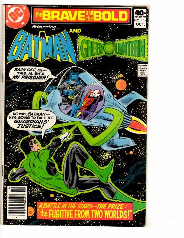 5 Brave & The Bold DC Comic Books # 151 152 153 154 155 Batman Hawkman Atom TW57