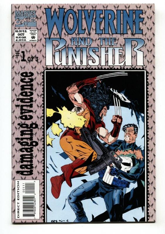 Wolverine and Punisher: Damaging Evidence #1-1993-first issue comic book