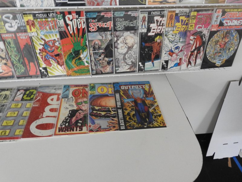 Huge Lot 130+ Comics W/ Marvel Handbook, Punisher War Zone+ Avg VF Condition!
