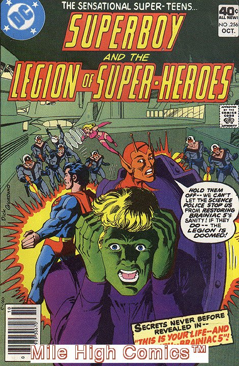 SUPERBOY  (1949 Series)  (DC) #256 NEWSSTAND Fine Comics Book