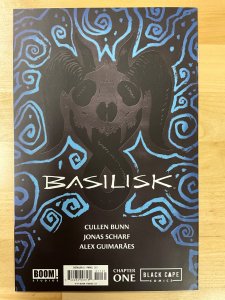 Basilisk #1 Black Cape Exclusive BW Virgin