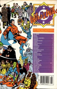 Who's Who: The Definitive Directory of the DC Universe #16 Newsstand Edition ...