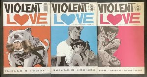 Violent Love - Issues #3, #4, #5 (2017, Image)