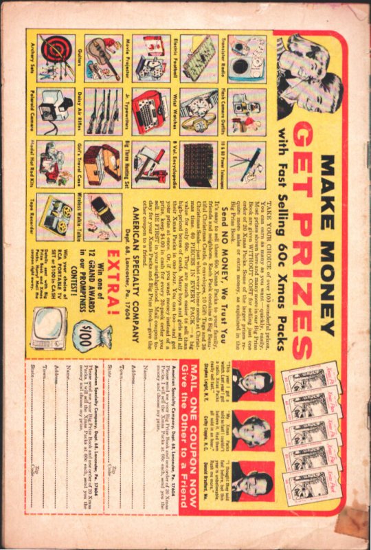 Mighty Mouse #169  1966 - Dell  -G/VG - Comic Book