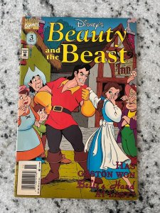 Beauty & The Beast # 3 VG/FN Marvel Comic Book Disney Movie Gaston Belle J920