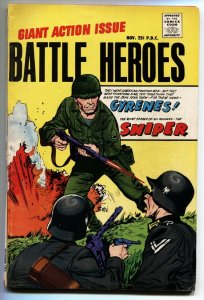 Battle Heroes #2 1966 Stanley Silver-Age War comic book