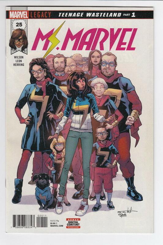 MS MARVEL (2015 MARVEL) #25