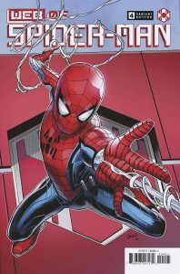 Web of Spider-Man #4 2021 Land Cover B Marvel Comics 2021 EB50