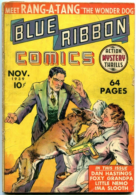 Blue Ribbon Comics #1 1939 FIRST MLJ COMIC BOOK- Rang a Tang- Little Nemo G-