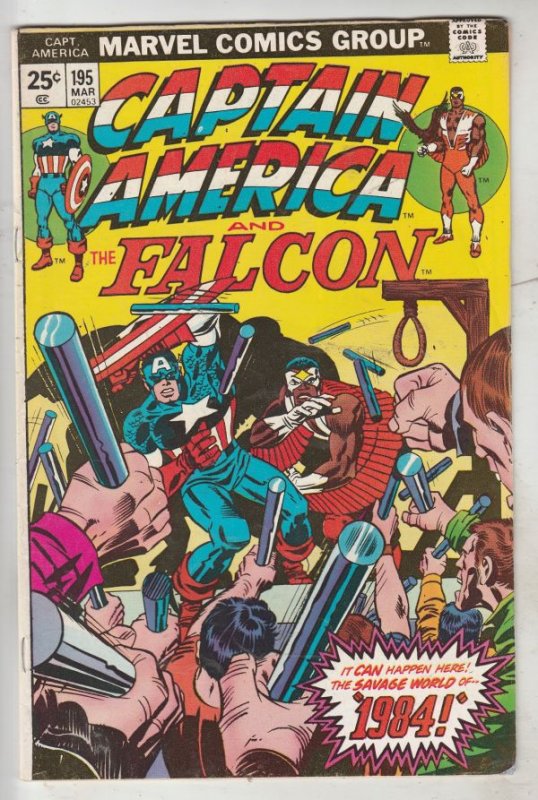 Captain America #195 (Mar-76) NM- High-Grade Captain America