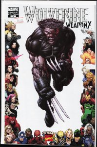 Wolverine Weapon X #4 Marvel 70th Anniversary Border Variant (2009) Wolverine