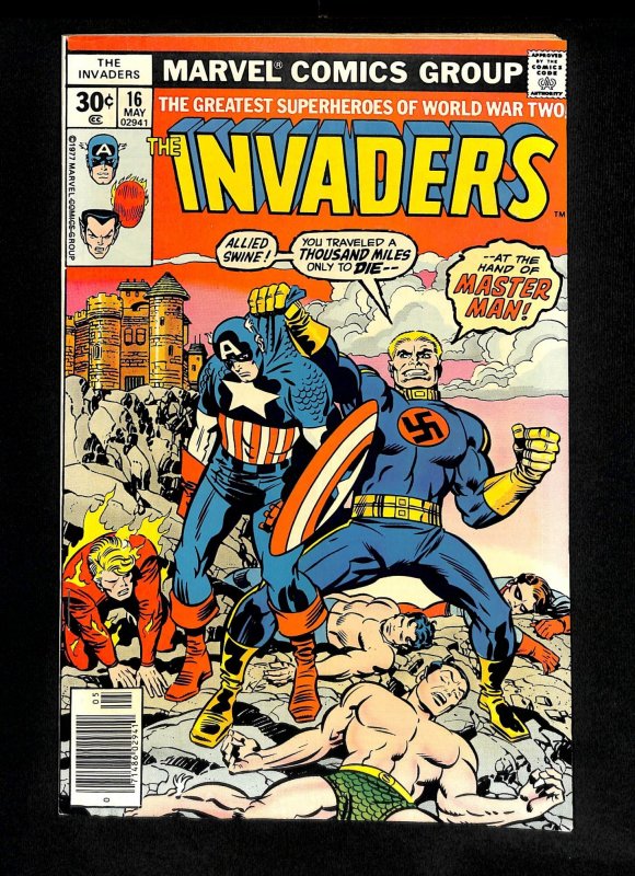 Invaders #16 Sub-Mariner Human Torch!