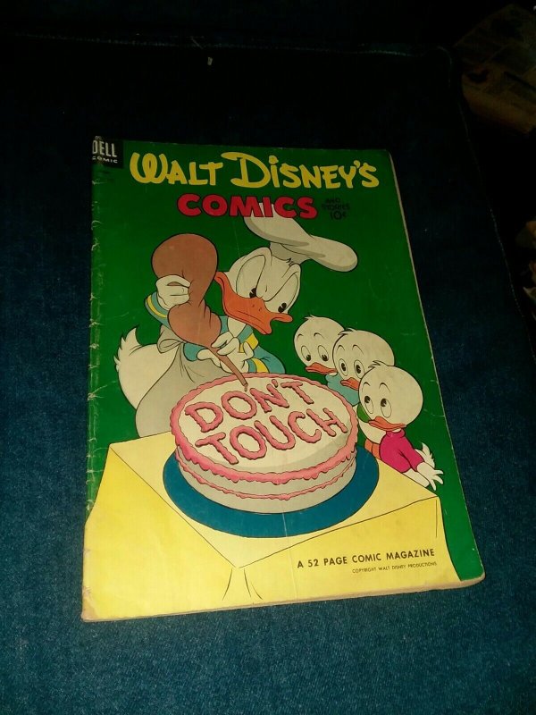 Walt Disney's Comics And Stories 8 Issue Golden Bronze Age Comics Lot