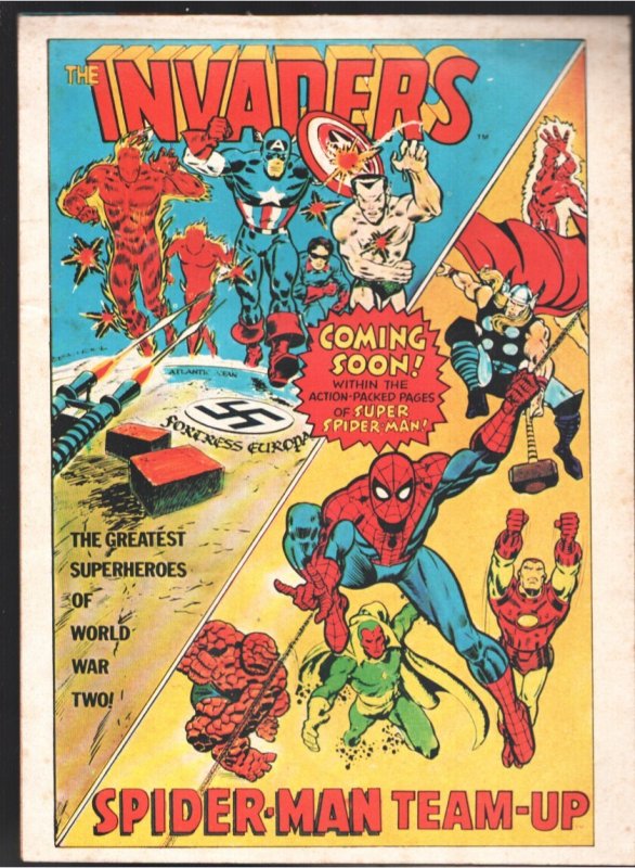 Super Spider-man & The Super-Heroes #185 1976-Green Goblin-Thor-Iron Man